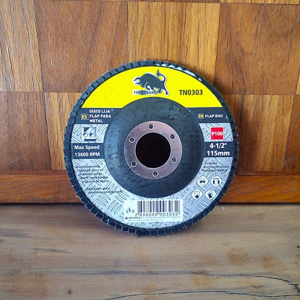 Disco Lija Flap 4,5" para Metal